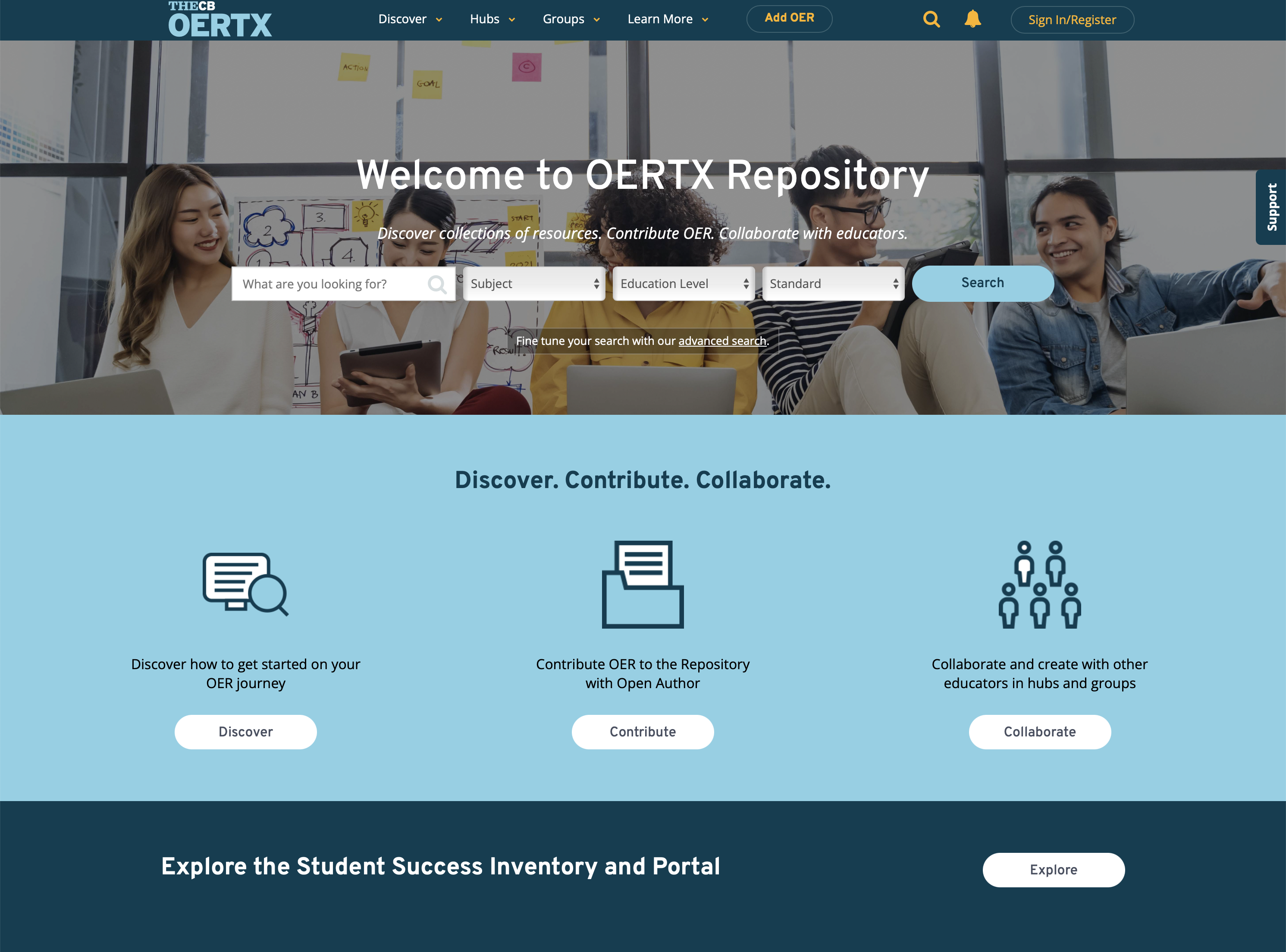 Build a destination for your OER