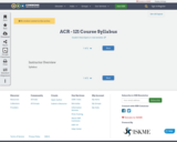 ACR - 121 Course Syllabus