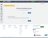 2- Know Variables in Java