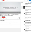 Einführung in Java mit BlueJ - Kapitel 3: Hello World als Funktion und eigene Dokumentation