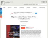 Migration and the Ukraine Crisis: A Two-Country Perspective