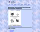 Multiresolution Signal and Geometry Processing: Filter Banks, Wavelets, and Subdivision (Textbook, Solutions Manual, and Lecture Slides)