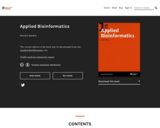 Applied Bioinformatics