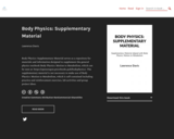 Body Physics: Supplementary Material