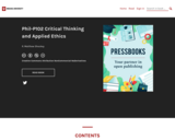 Phil-P102 Critical Thinking and Applied Ethics