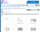 Applications of Maxwell's Equations